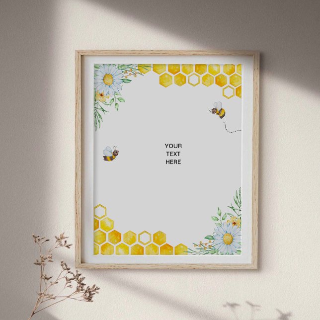 Honey Bee Custom Poster (Creator Uploaded)