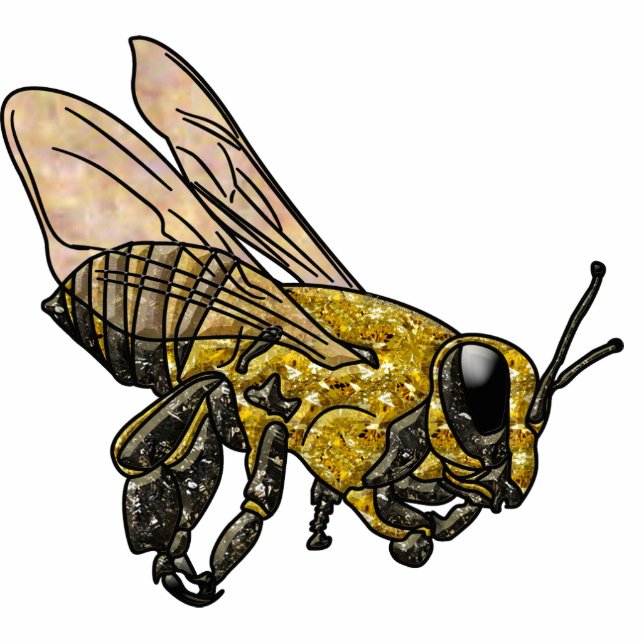 Honey Bee Cutout (Front)