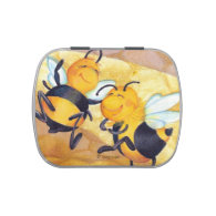 Honey Bee Dance Candy Tin
