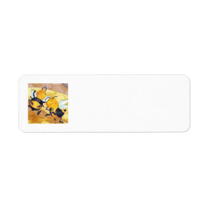 Honey Bee Dance / Return Address Label