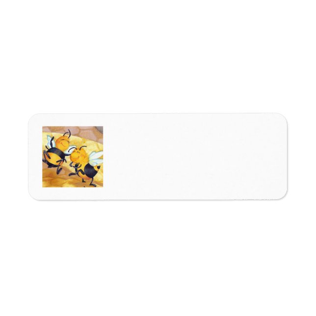 Honey Bee Dance / Return Address Label (Front)