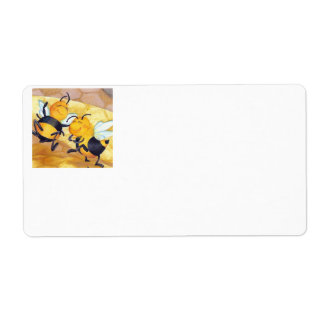 Honey Bee Dance / Shipping Label