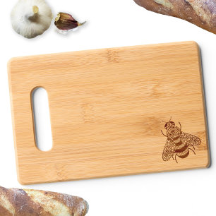 Honey Bee Engraved Cutting Board