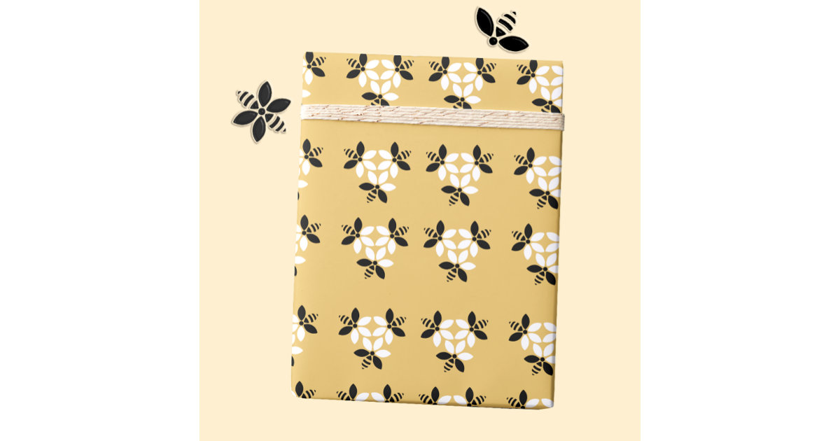 Honey Bee Beekeeping Giftwrap Wrapping Paper