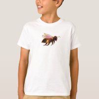 Honey Bee Flying