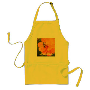 Honey Bee & Golden Cosmos [Standard Apron] Adult Apron
