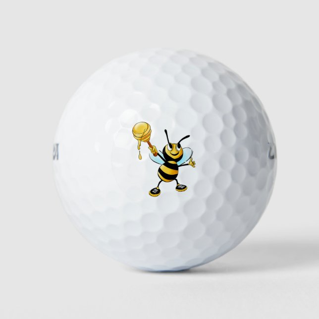 Honey bee 🐝 golf balls (Front)