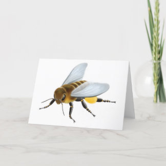Honey Bee Greeting Card