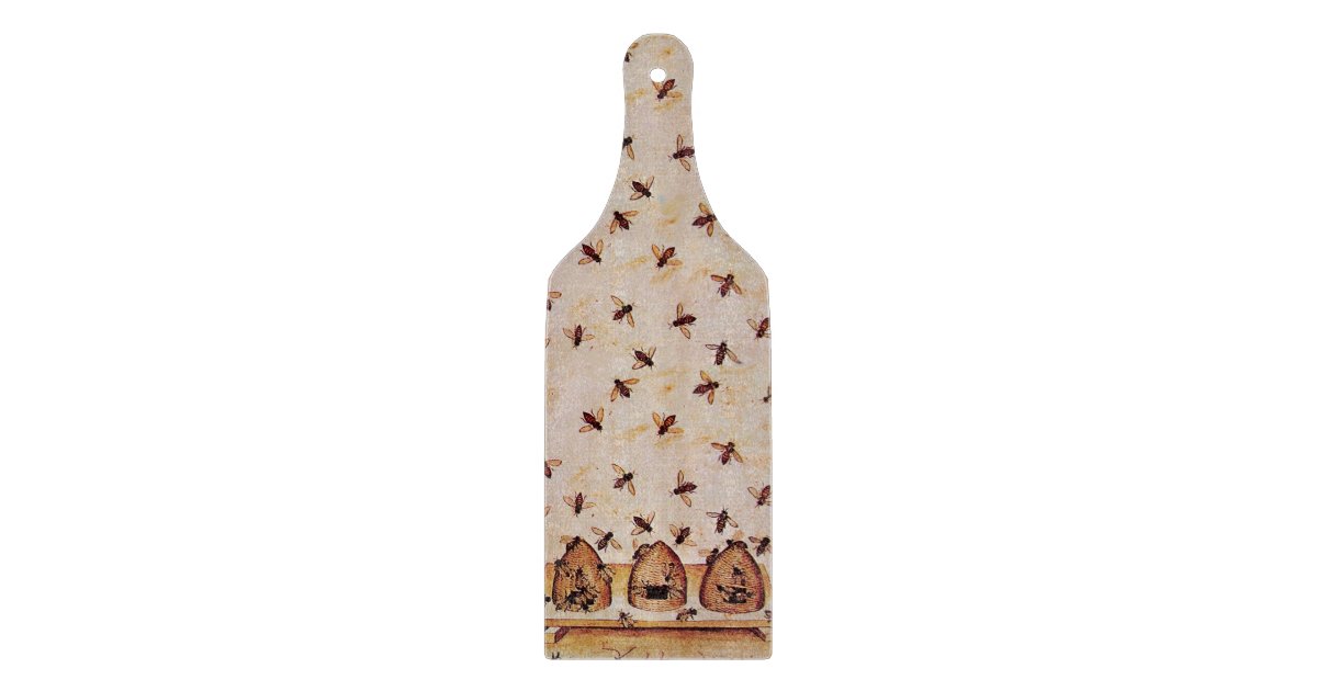 Glass Cutting Board Honeybee Kitchen Kitchen Accessories 