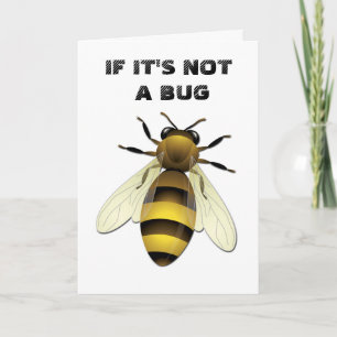 Honey Bee Holiday Card
