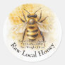 Honey Bee Honey Apiary Business Bottle Label