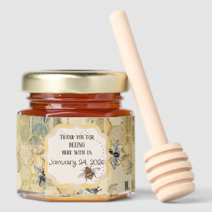 Honey Bee Honey Jar Party Favors