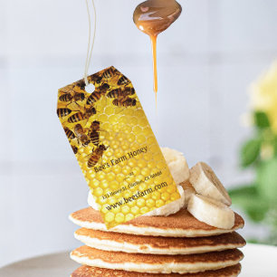 Honey Bee Honey Seller Beekeeper Apiarist Custom Gift Tags