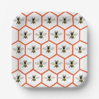 Honey Bee Honeycomb Baby Shower Bee First Birthday
