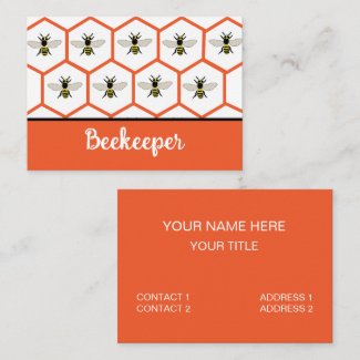 Honey Bee Honeycomb Beekeeper