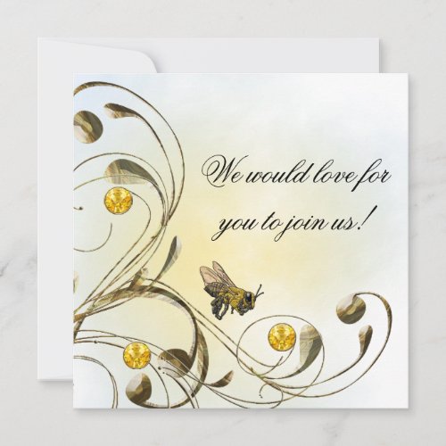 Honey Bee Invitations