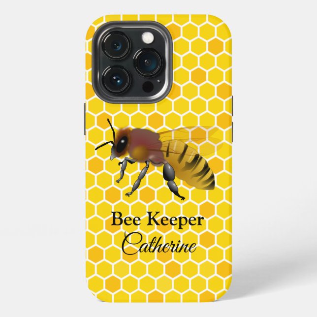 Honey Bee Iphone Case (Back)