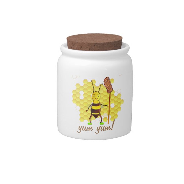 honey bee jar (Front)