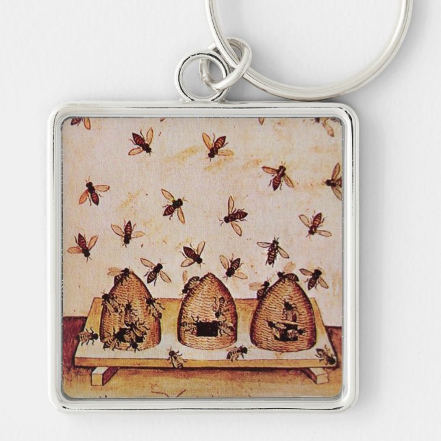 HONEY BEE KEYCHAIN (Front)