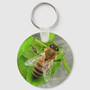 Honey Bee Keychain