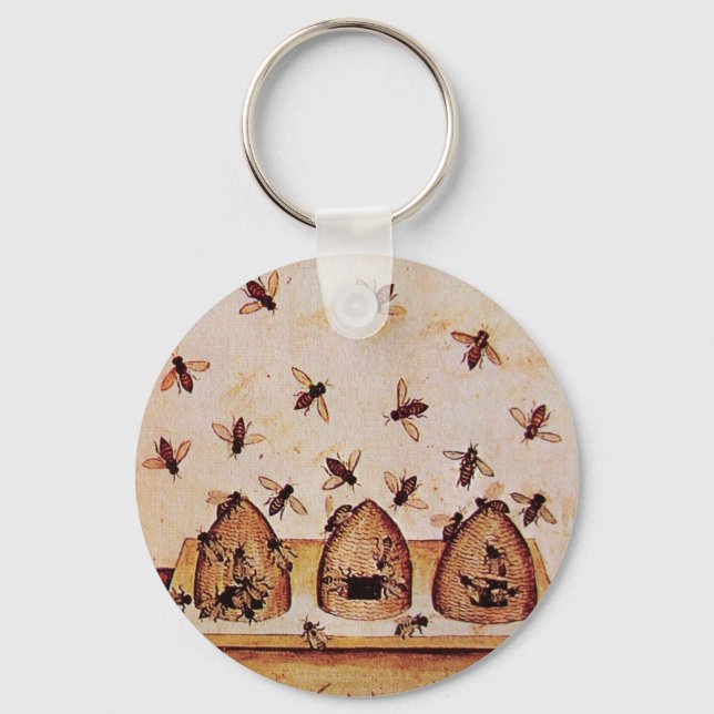 HONEY BEE KEYCHAIN (Front)