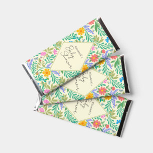 Honey Bee, Ladybug, Butterfly, Dragonfly & Flowers Hershey Bar Favors