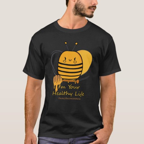 Honey Bee Life Protector _ 20th April Sticker T_Shirt