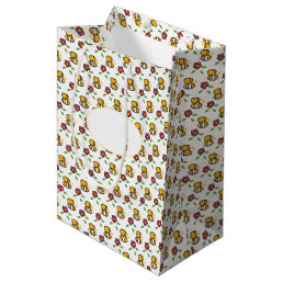 Honey Bee Light Pattern Medium Gift Bag