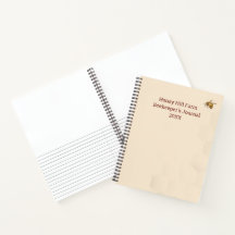 Honey Bee Logo Beekeeper's Journal