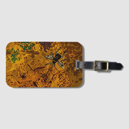 Honey Bee Luggage Tag