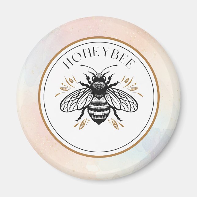 Honey Bee Magnet (Front)