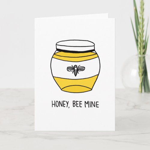 Honey Bee Mine Holiday Card