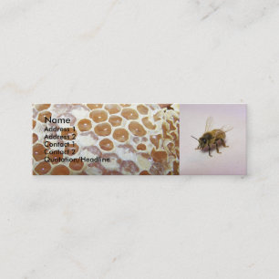 Honey Bee Mini Business Card
