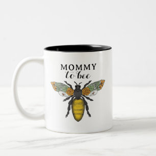 Honey Bee Mommy to Bee Baby Shower Coffee Mug   Bu