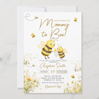 Honey Bee Mommy to Bee Baby Shower