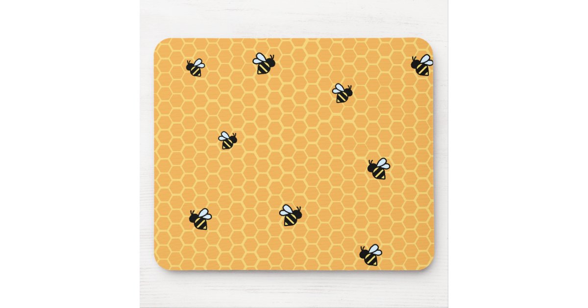 Honey Bee Mouse Pad Zazzle 8600