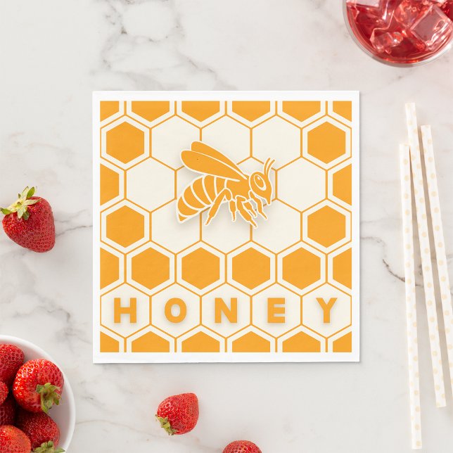 Honey Bee Napkins (Creator Uploaded)