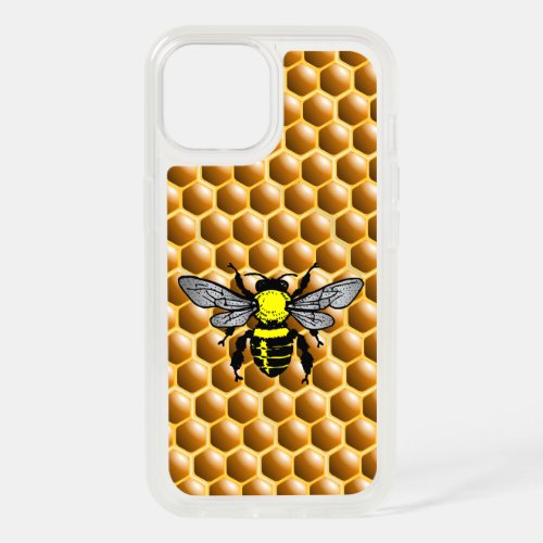 Honey Bee on Honeycomb Beekeeper Case