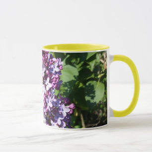 Honey Bee on Spring Lilacs Mug