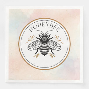 Honey Bee Paper Dinner Napkins