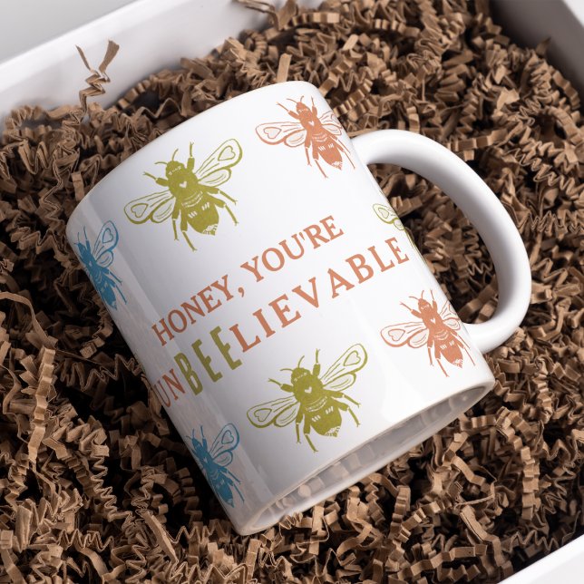 Honey Bee Personalized Mother's Day Gift  Coffee Mug (Creator Uploaded)
