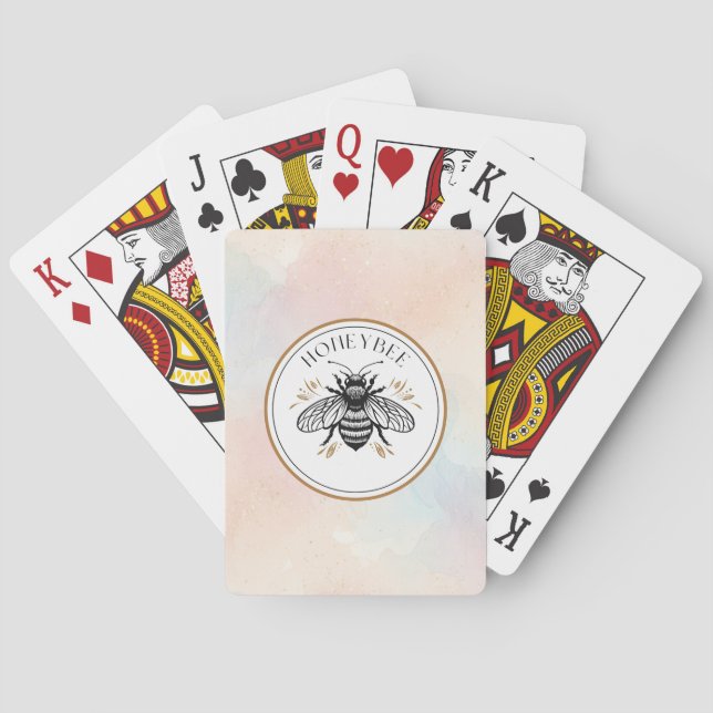 Honey Bee Poker Cards (Back)