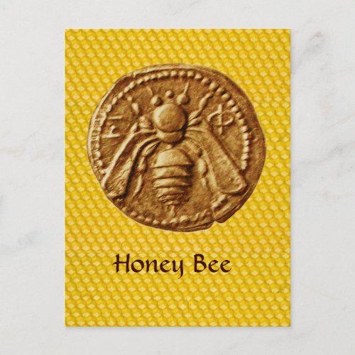 HONEY BEE POSTCARD