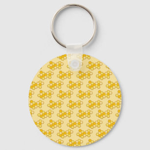 Honey Bee Printable Keychain