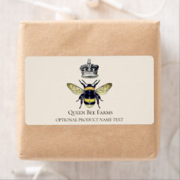 Honey Bee Products Apiary Label | Zazzle