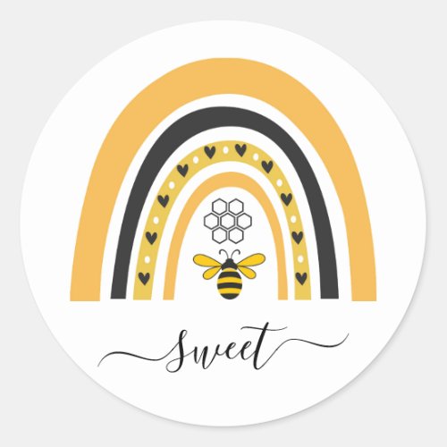 Honey Bee Rainbow Sweet Sticker