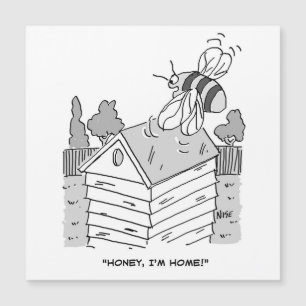 Honey Bee Returns to its Beehive