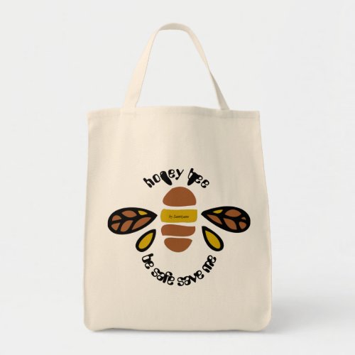 Honey Bee sac fourretout Tote Bag