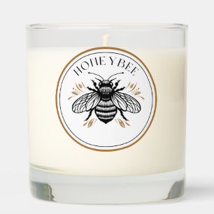 Honey Bee Scented Candle