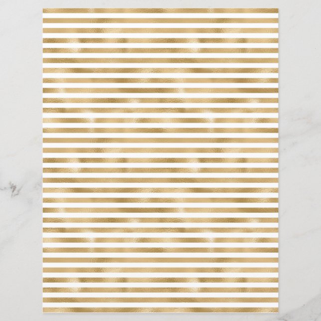 Honey Bee Scrapbook Paper Sheet (Front)